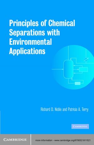 Cover of Principles of Chemical Separations with Environmental Applications