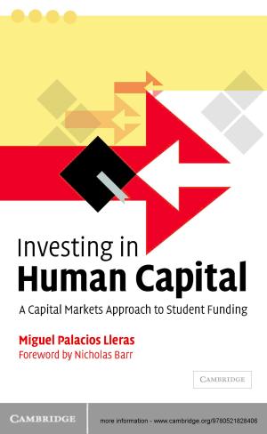 Cover of the book Investing in Human Capital by S. G. Webb