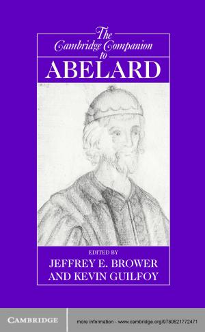 Cover of the book The Cambridge Companion to Abelard by Christopher Godsil, Karen Meagher