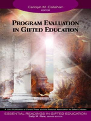 Cover of the book Program Evaluation in Gifted Education by 