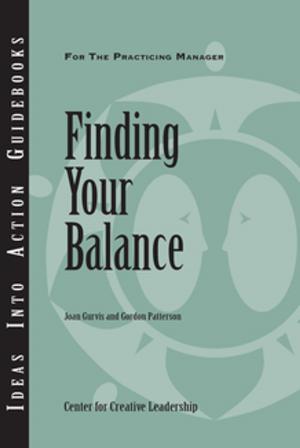 Cover of the book Finding Your Balance by Lombardo, Eichinger