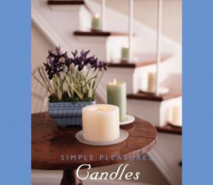 Cover of the book Simple Pleasures Candles by Priscilla Costello