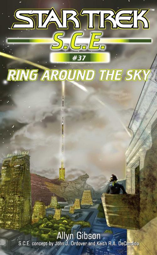 Cover of the book Star Trek: Ring Around the Sky by Allyn Gibson, Pocket Books/Star Trek
