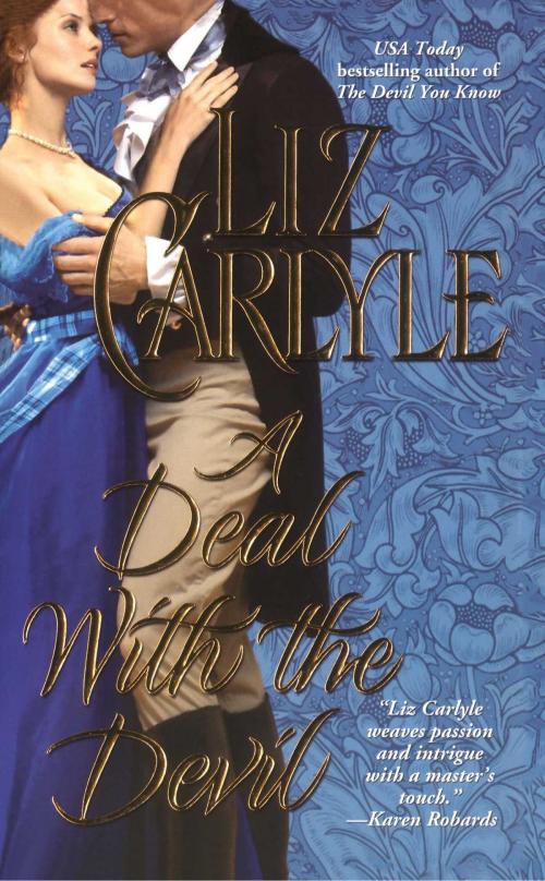 Cover of the book A Deal With the Devil by Liz Carlyle, Pocket Books
