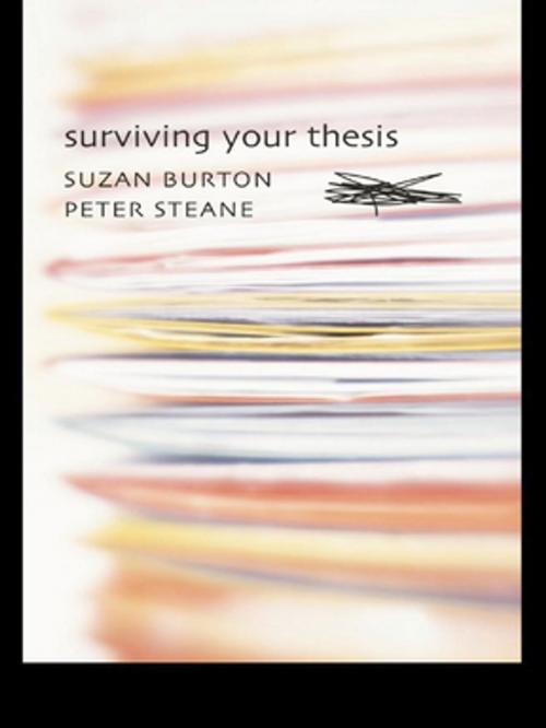 Cover of the book Surviving Your Thesis by , Taylor and Francis