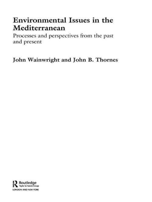 Cover of the book Environmental Issues in the Mediterranean by John B. Thornes, John Wainwright, Taylor and Francis