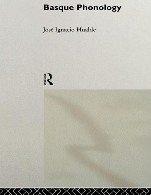 Cover of the book Basque Phonology by José Ignacio Hualde, Taylor and Francis