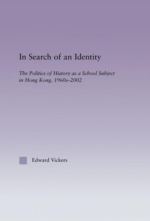 Cover of the book In Search of an Identity by Edward Vickers, Taylor and Francis