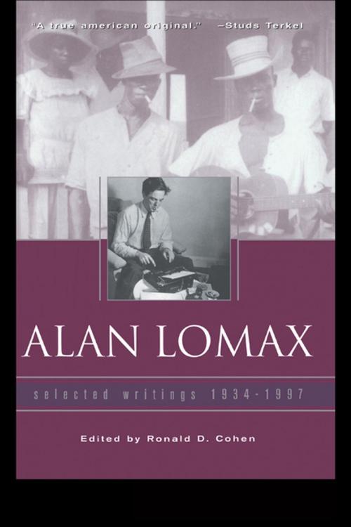 Cover of the book Alan Lomax by , Taylor and Francis
