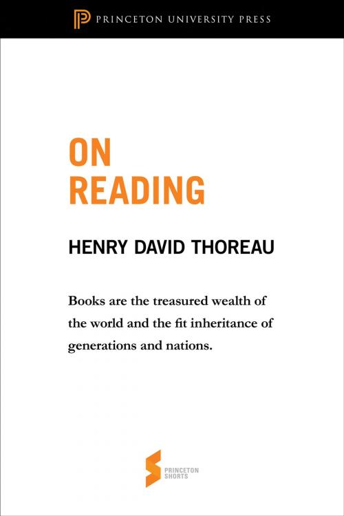 Cover of the book On Reading by Henry David Thoreau, Princeton University Press