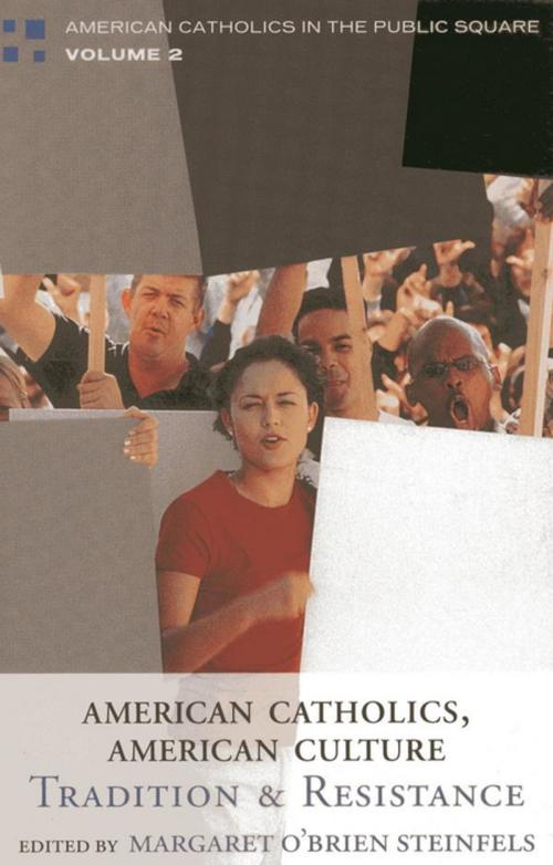 Cover of the book American Catholics, American Culture by Peter Steinfels, Robert Royal, J Bottum, Gail Buckley, Daniel Callahan, Michele Dillon, Richard M. Doerflinger, William Donohue, Kenneth J. Doyle, Paul Elie, James T. Fisher, Andrew M. Greeley, Luke Timothy Johnson, Mark Massa, John T. McGreevy, Paul Moses, Susan A. Ross, Valerie Sayers, Mary C. Segers, Mark Silk, Peter Steinfels, Barbara Dafoe Whitehead, Alan Wolfe, Kenneth L. Woodward, Brian Doyle, author of Spirited Men and Epiphanies & Elegies, Sheed & Ward