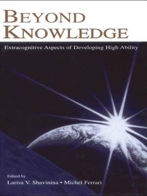 Cover of the book Beyond Knowledge by Ann-Margaret Esnard, Alka Sapat