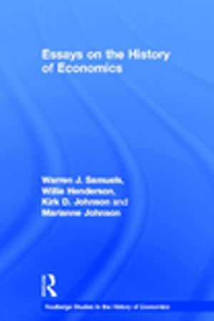 Cover of the book Essays in the History of Economics by Amanda Datnow