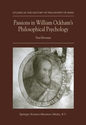 Book cover of Passions in William Ockham’s Philosophical Psychology