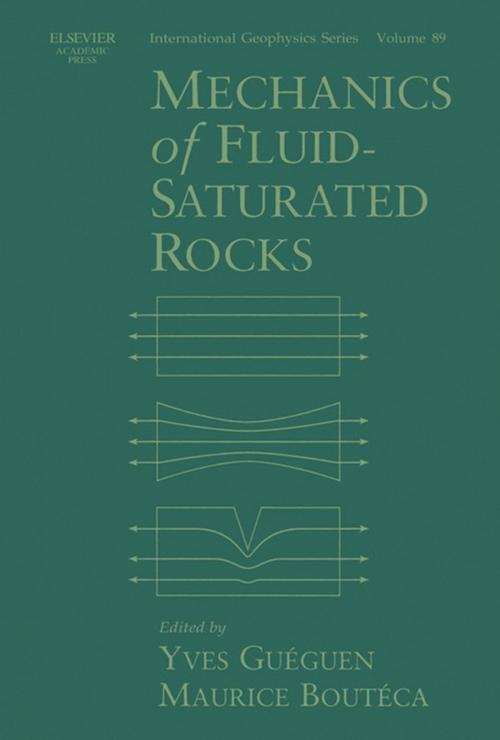 Cover of the book Mechanics of Fluid-Saturated Rocks by , Elsevier Science