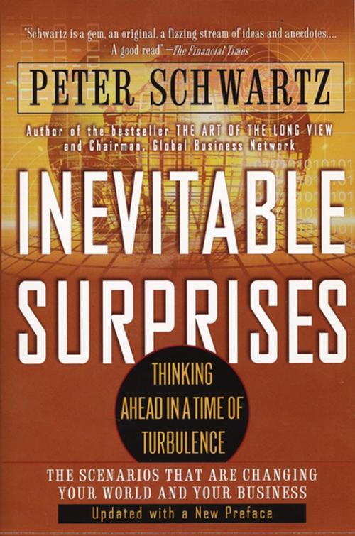 Cover of the book Inevitable Surprises by Peter Schwartz, Penguin Publishing Group