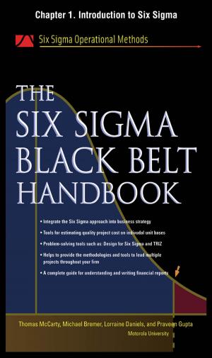 Book cover of The Six Sigma Black Belt Handbook, Chapter 1 - Introduction to Six Sigma