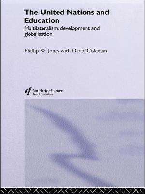 Cover of the book The United Nations and Education by Peter Philippson
