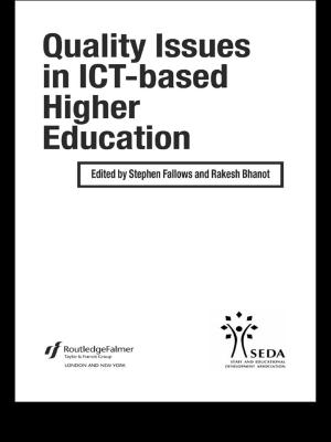 Cover of the book Quality Issues in ICT-based Higher Education by Dan J. Knutson