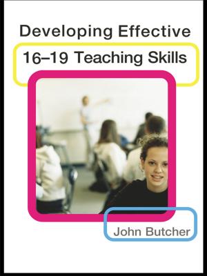 Cover of the book Developing Effective 16-19 Teaching Skills by David Zeldin