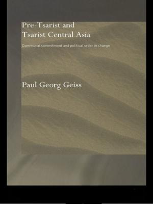 bigCover of the book Pre-tsarist and Tsarist Central Asia by 