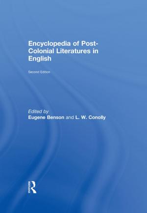 Cover of the book Encyclopedia of Post-Colonial Literatures in English by Jagdish Handa
