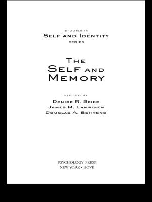 Cover of the book The Self and Memory by Karen A. Feste