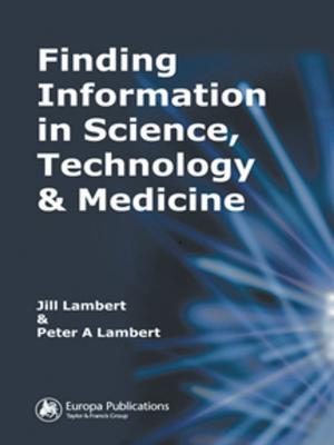 Book cover of Finding Information in Science, Technology and Medicine
