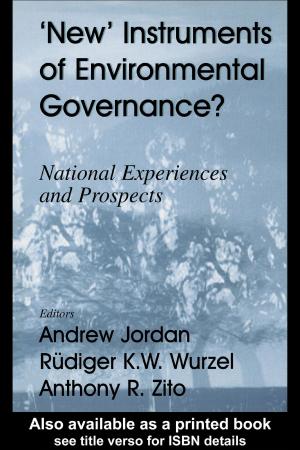 Cover of the book New Instruments of Environmental Governance? by Debra M Amidon