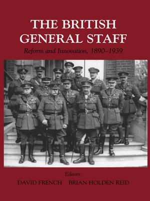 Cover of the book British General Staff by 