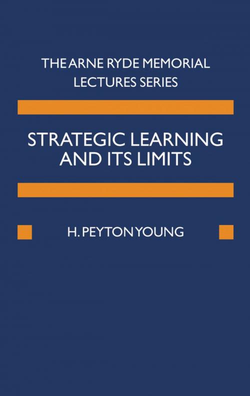 Cover of the book Strategic Learning and its Limits by H. Peyton Young, OUP Oxford
