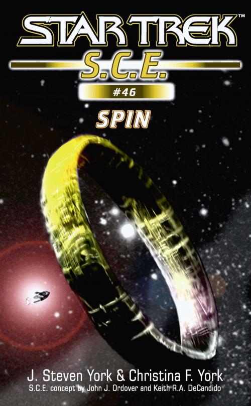 Cover of the book Star Trek: Spin by J. Steven York, Christina F. York, Pocket Books/Star Trek