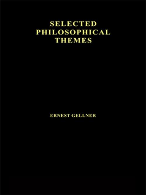Cover of the book Contemporary Thought and Politics by Ernest Gellner, Taylor and Francis