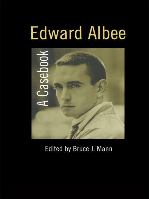 Cover of the book Edward Albee by Bruce Mann, Taylor and Francis