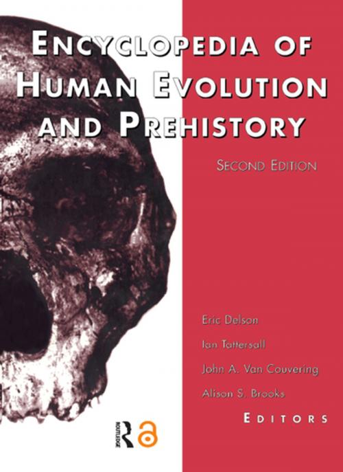 Cover of the book Encyclopedia of Human Evolution and Prehistory by , Taylor and Francis