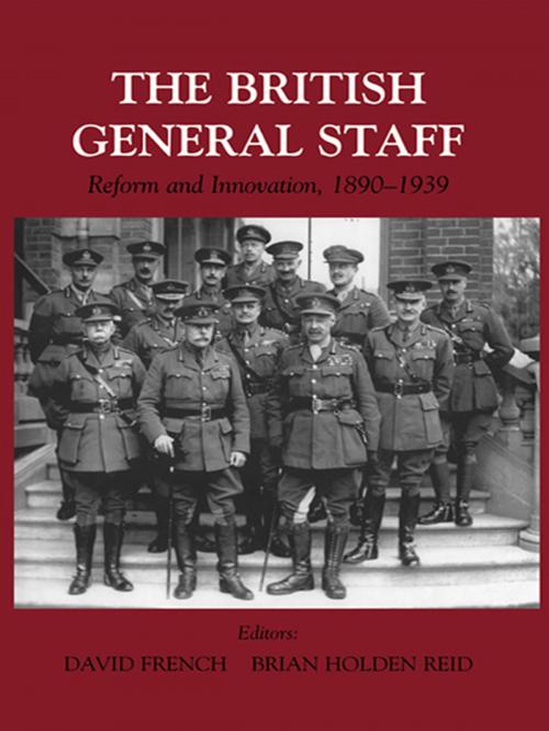 Cover of the book British General Staff by , Taylor and Francis
