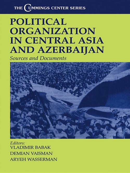 Cover of the book Political Organization in Central Asia and Azerbaijan by , Taylor and Francis
