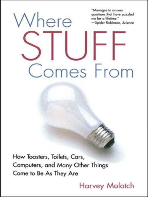 Cover of the book Where Stuff Comes From by Harvey Molotch, Taylor and Francis