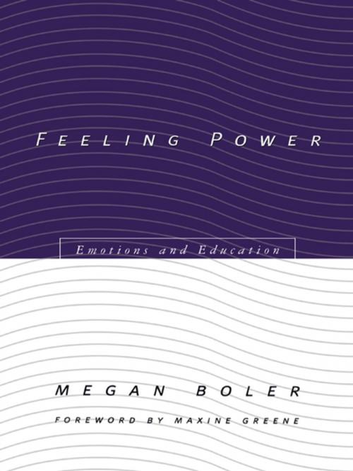 Cover of the book Feeling Power by Megan Boler, Taylor and Francis
