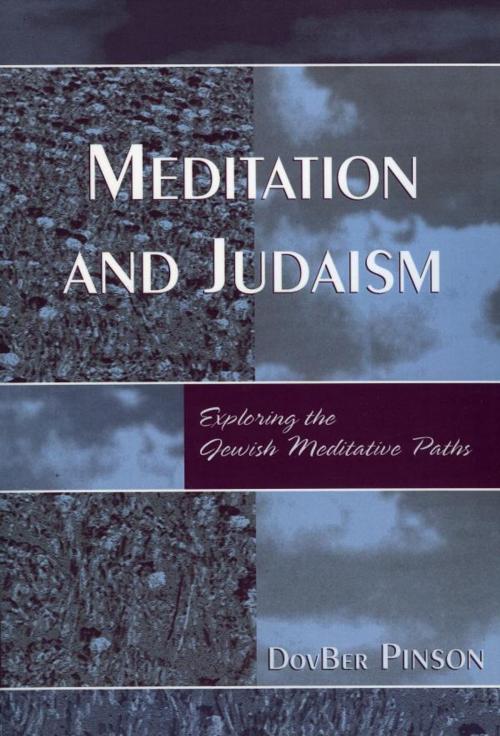Cover of the book Meditation and Judaism by DovBer Pinson, Jason Aronson, Inc.