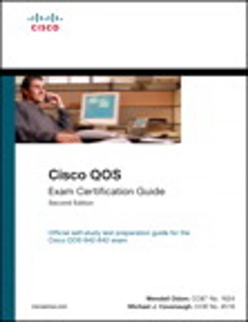 Cover of the book Cisco QOS Exam Certification Guide (IP Telephony Self-Study) by Wendell Odom, Michael J. Cavanaugh, Pearson Education