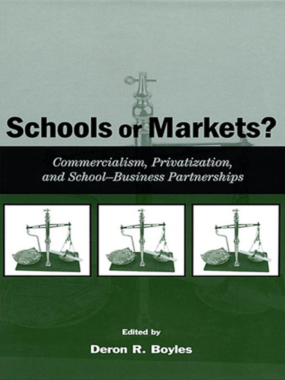 Big bigCover of Schools or Markets?