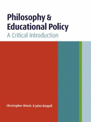 bigCover of the book Philosophy and Educational Policy by 