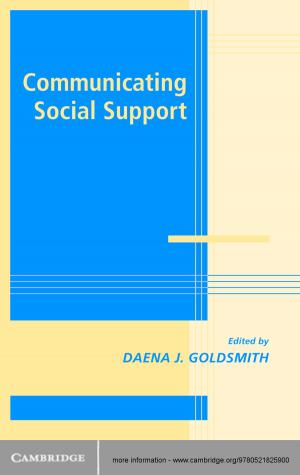 bigCover of the book Communicating Social Support by 