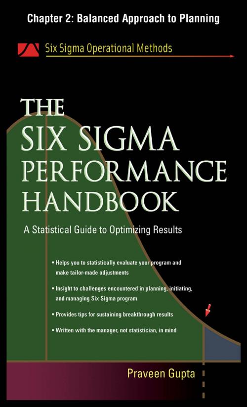 Cover of the book The Six Sigma Performance Handbook, Chapter 2 - Balanced Approach to Planning by Praveen Gupta, McGraw-Hill Education