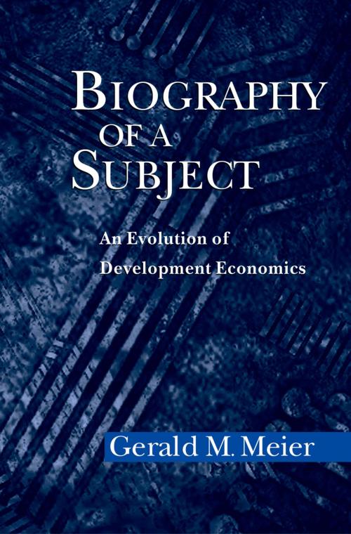 Cover of the book Biography of a Subject by Gerald M. Meier, Oxford University Press