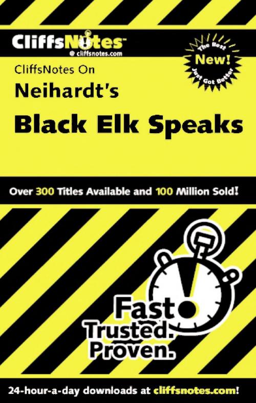 Cover of the book CliffsNotes on Neihardt's Black Elk Speaks by Diane Prenatt, HMH Books