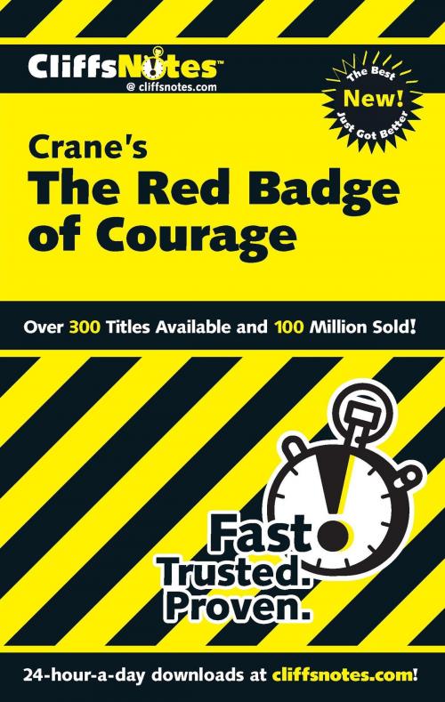Cover of the book CliffsNotes on Crane's The Red Badge of Courage by Patrick J. Salerno, HMH Books