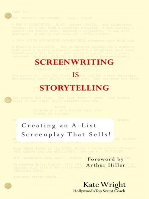 Cover of the book Screenwriting is Storytelling by Kate Wright, Penguin Publishing Group