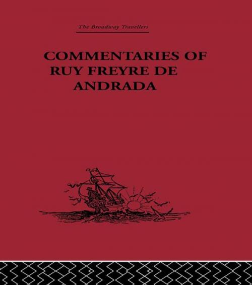 Cover of the book Commentaries of Ruy Freyre de Andrada by , Taylor and Francis